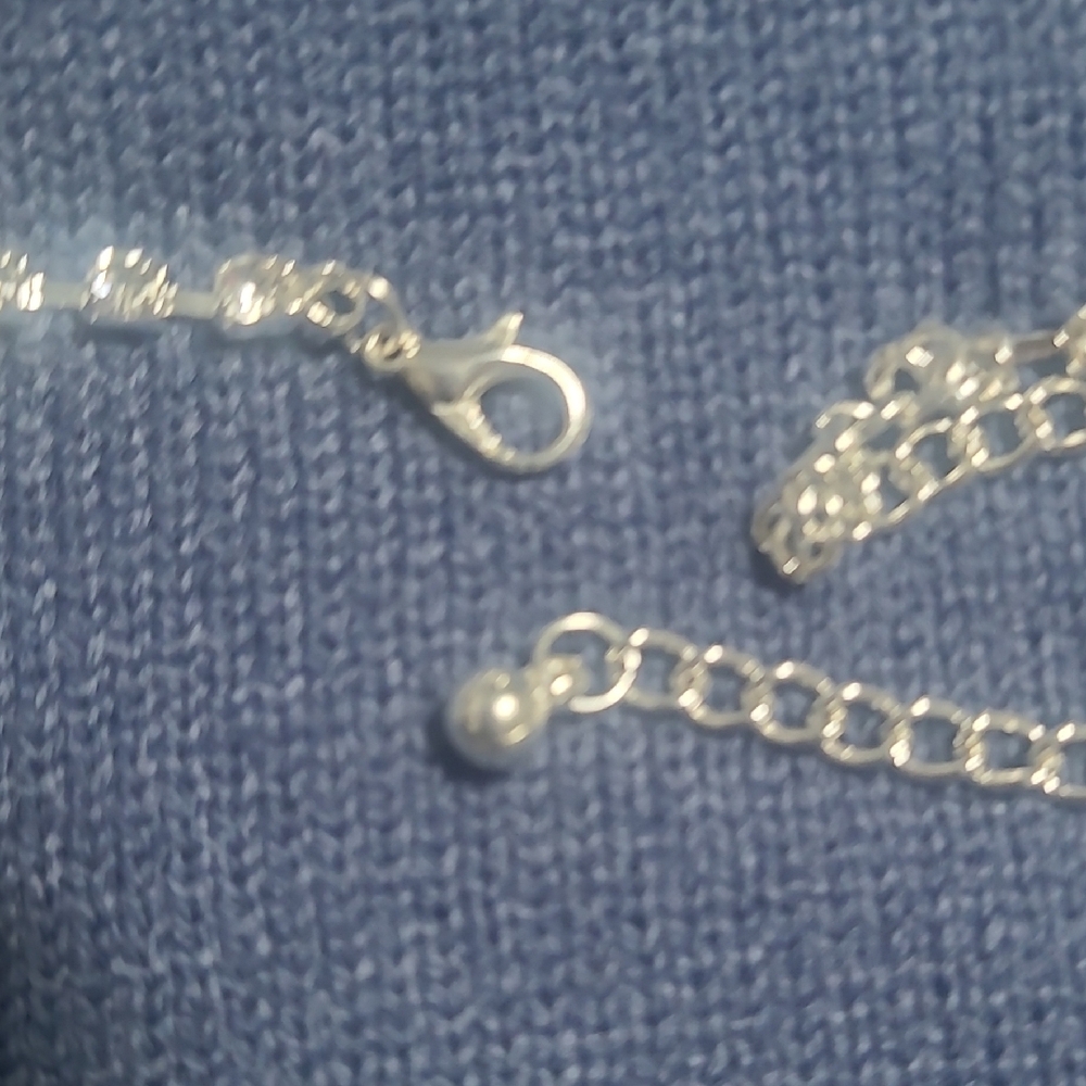 Silver Rhinestone Bikini Top - Picture 4 of 4